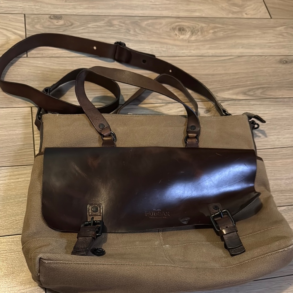 Rudsak Brown and Tan Messenger  Bag